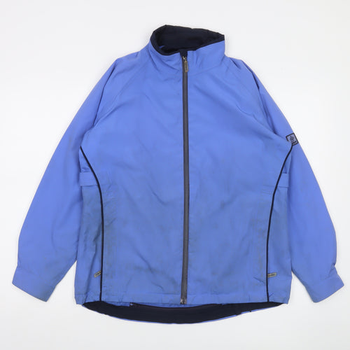 ProQuip Men's Blue Waterproof Rain Jacket Size S Golf Outerwear