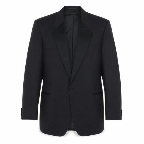 Magee Men's Black Wool 40R Shawl Lapel Tuxedo Jacket