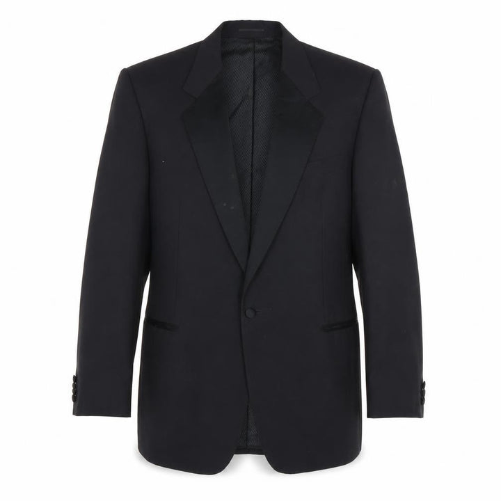 Magee Men's Black Wool 40R Shawl Lapel Tuxedo Jacket