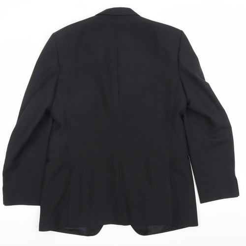 Magee Men's Black Wool 40R Shawl Lapel Tuxedo Jacket