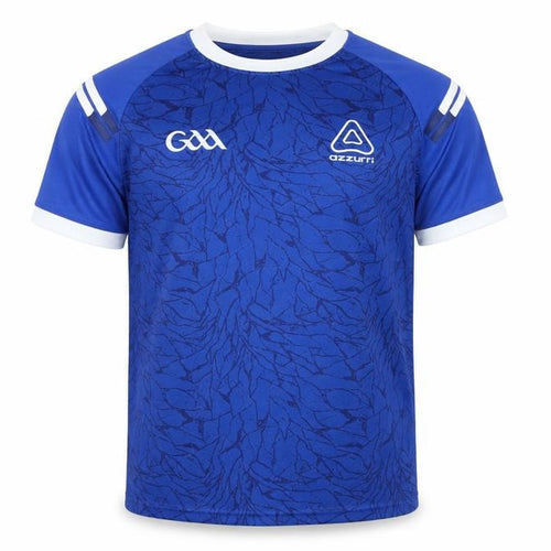 Azzurri Boys Blue Short Sleeve Football Jersey Sports T-Shirt 10-11 Years
