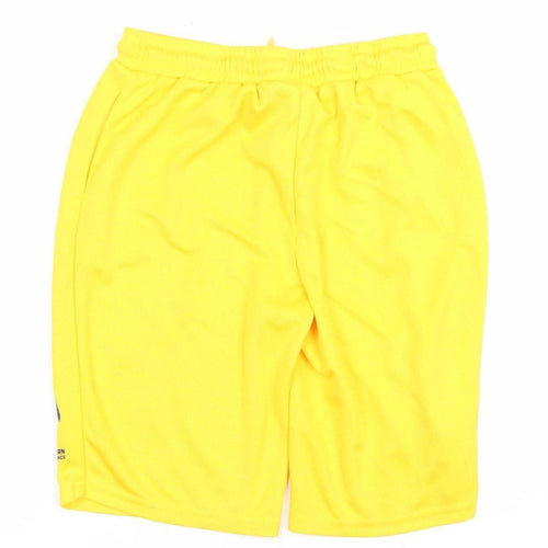 NBA Boys Yellow Los Angeles Lakers Athletic Mesh Shorts 11-12 Years