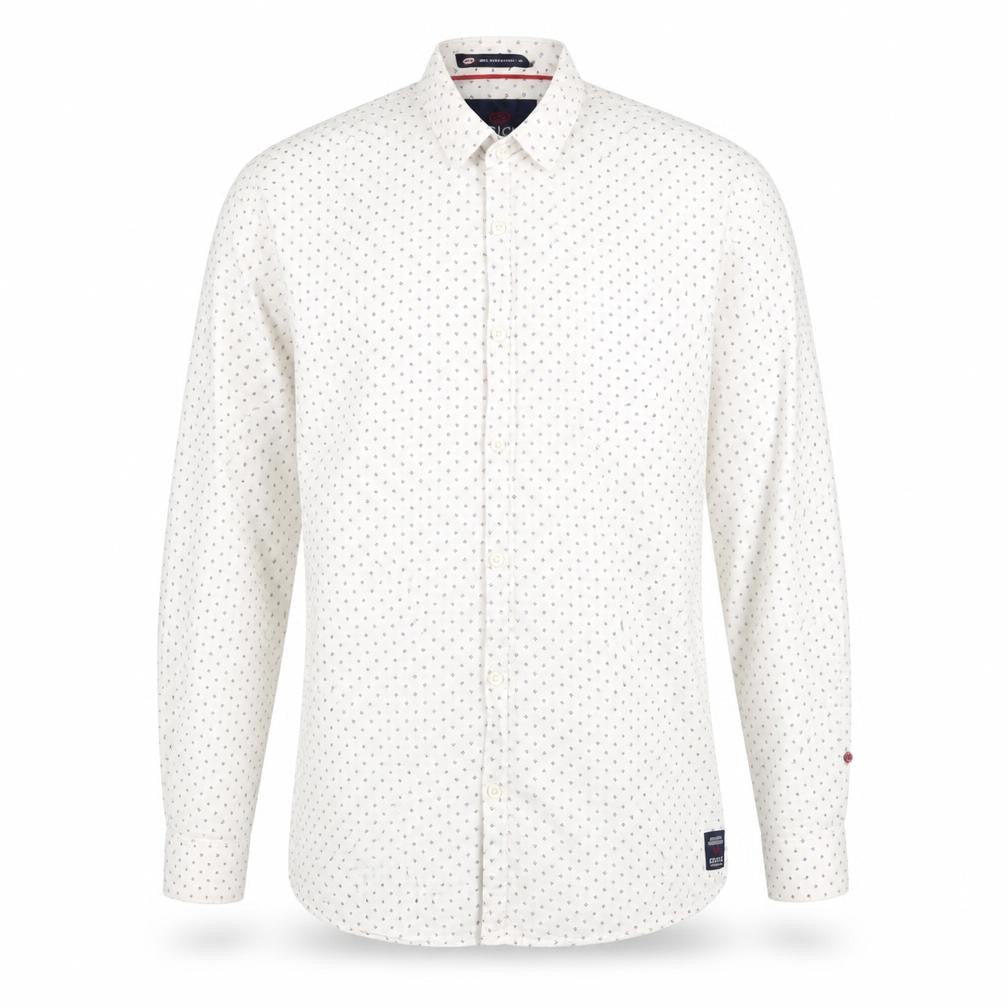 Erick Fashion Club Men's White XL Formal Cotton Dress Shirt