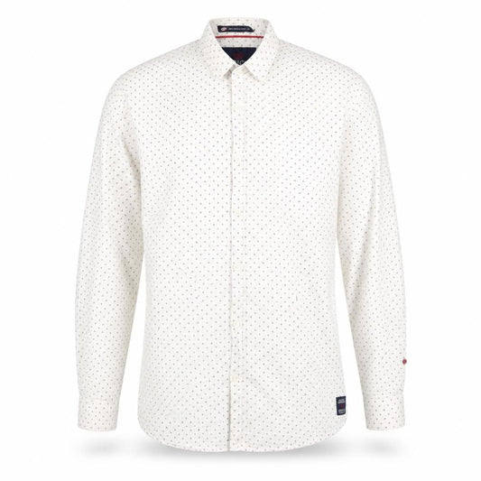 Erick Fashion Club Men's White XL Formal Cotton Dress Shirt