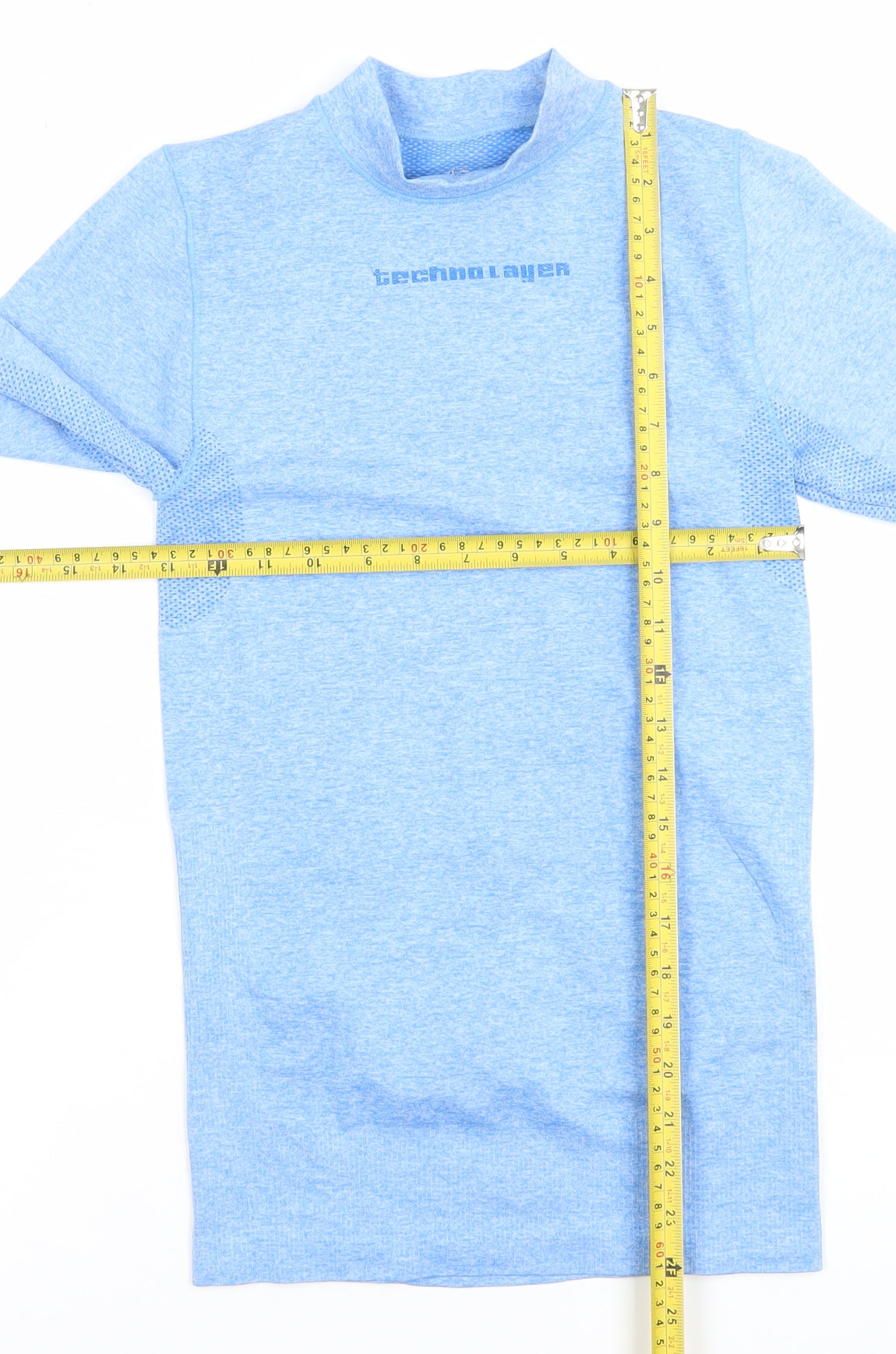 Technolayer Women Blue Long Sleeve Athletic Fit Activewear Top S