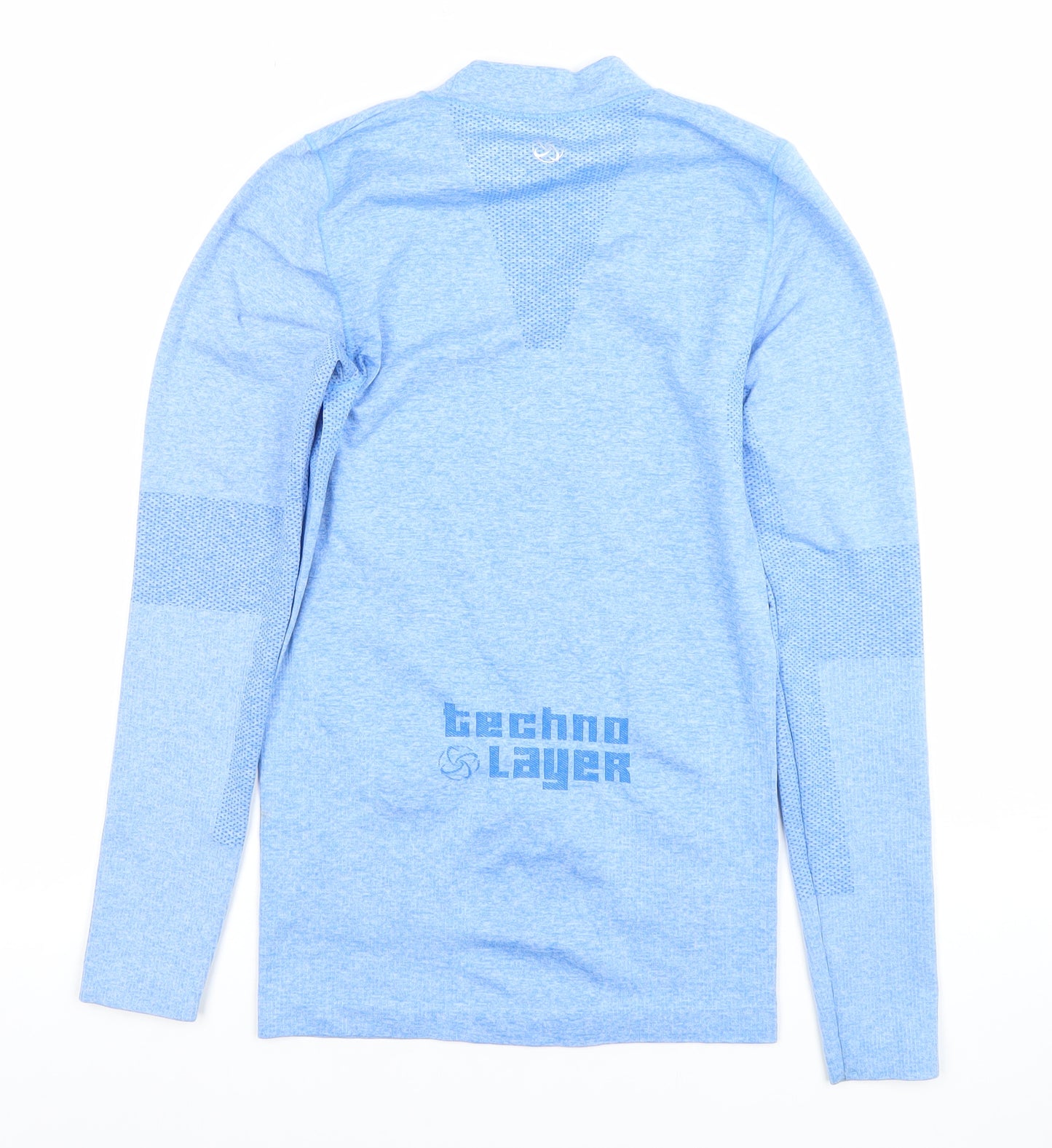 Technolayer Women Blue Long Sleeve Athletic Fit Activewear Top S
