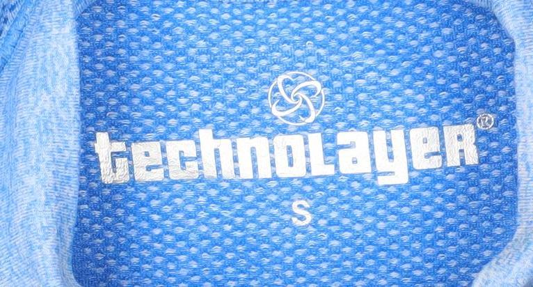 Technolayer Women Blue Long Sleeve Athletic Fit Activewear Top S