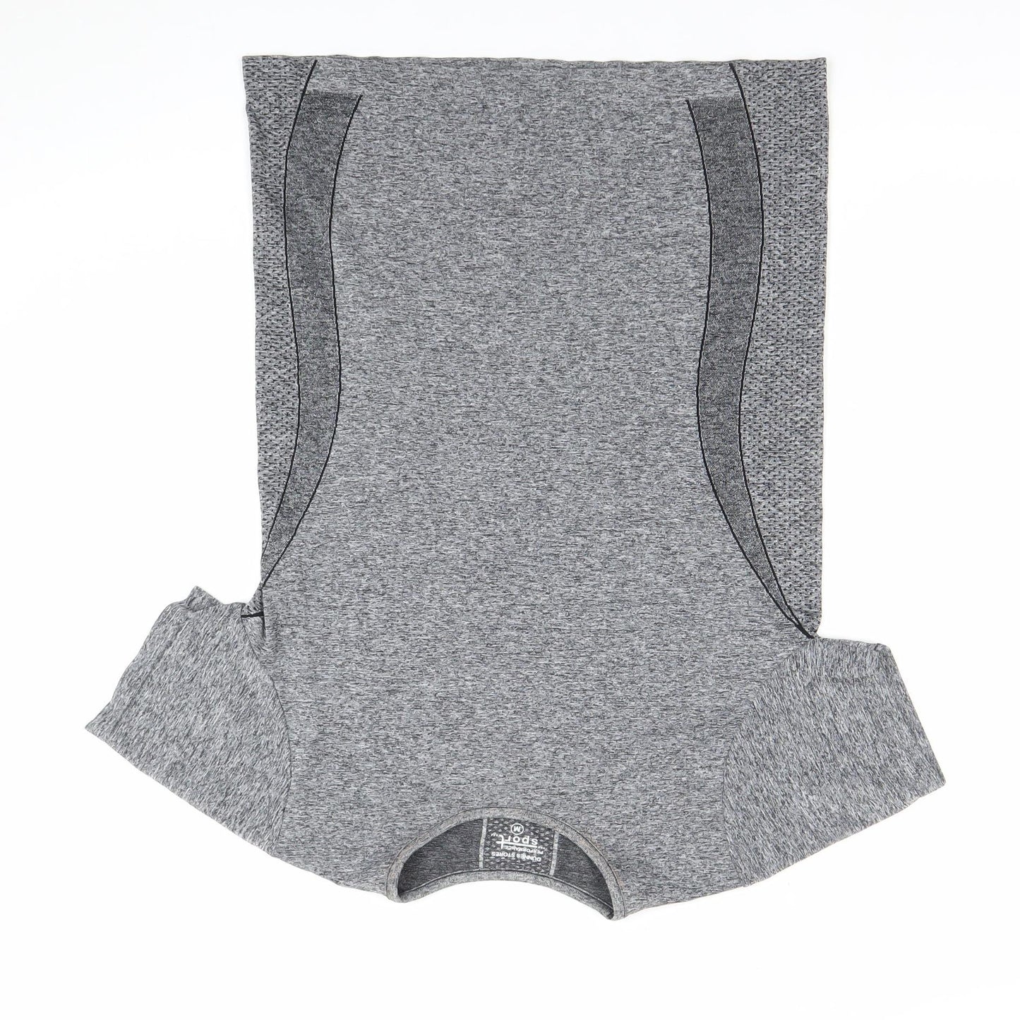 Dunnes Stores Women Grey Athletic T-Shirt Size M Moisture Wicking