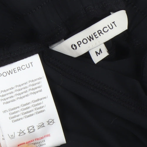 Powercut Men's Black Medium Slim Fit Jogger Activewear Trousers