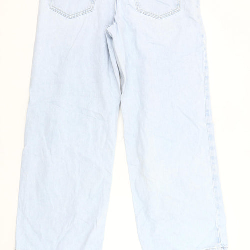 Denim Co. Women’s Blue Distressed Boyfriend Jeans Size 14