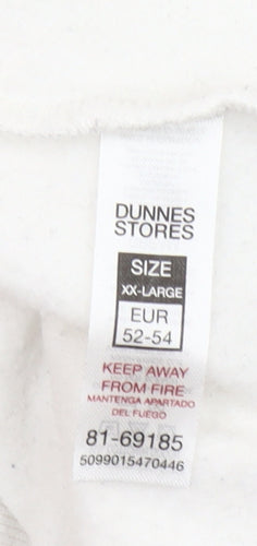 Dunnes Womens White New York City Graphic Pullover Sweatshirt XXL