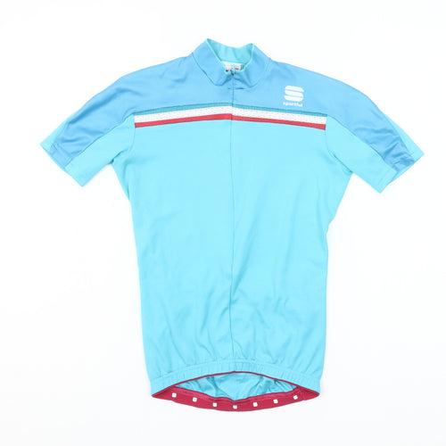 Sportful Women's Blue XS Cycling Jersey Top Lightweight Breathable