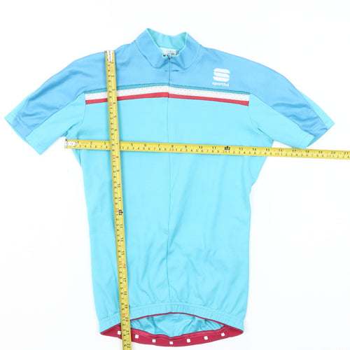 Sportful Women's Blue XS Cycling Jersey Top Lightweight Breathable