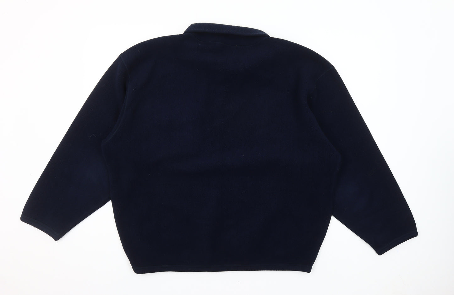 Cerruti 1881 Brothers Navy Fleece Pullover Sweatshirt Women L
