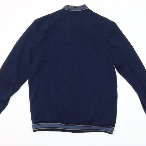 Paul Costelloe Living Men's Blue Full Zip Sweatshirt Size L
