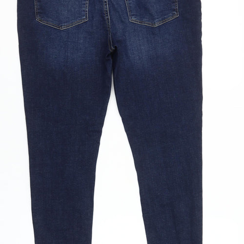 Very Women’s Blue Skinny Jeans Size 27 Short Denim Stretch