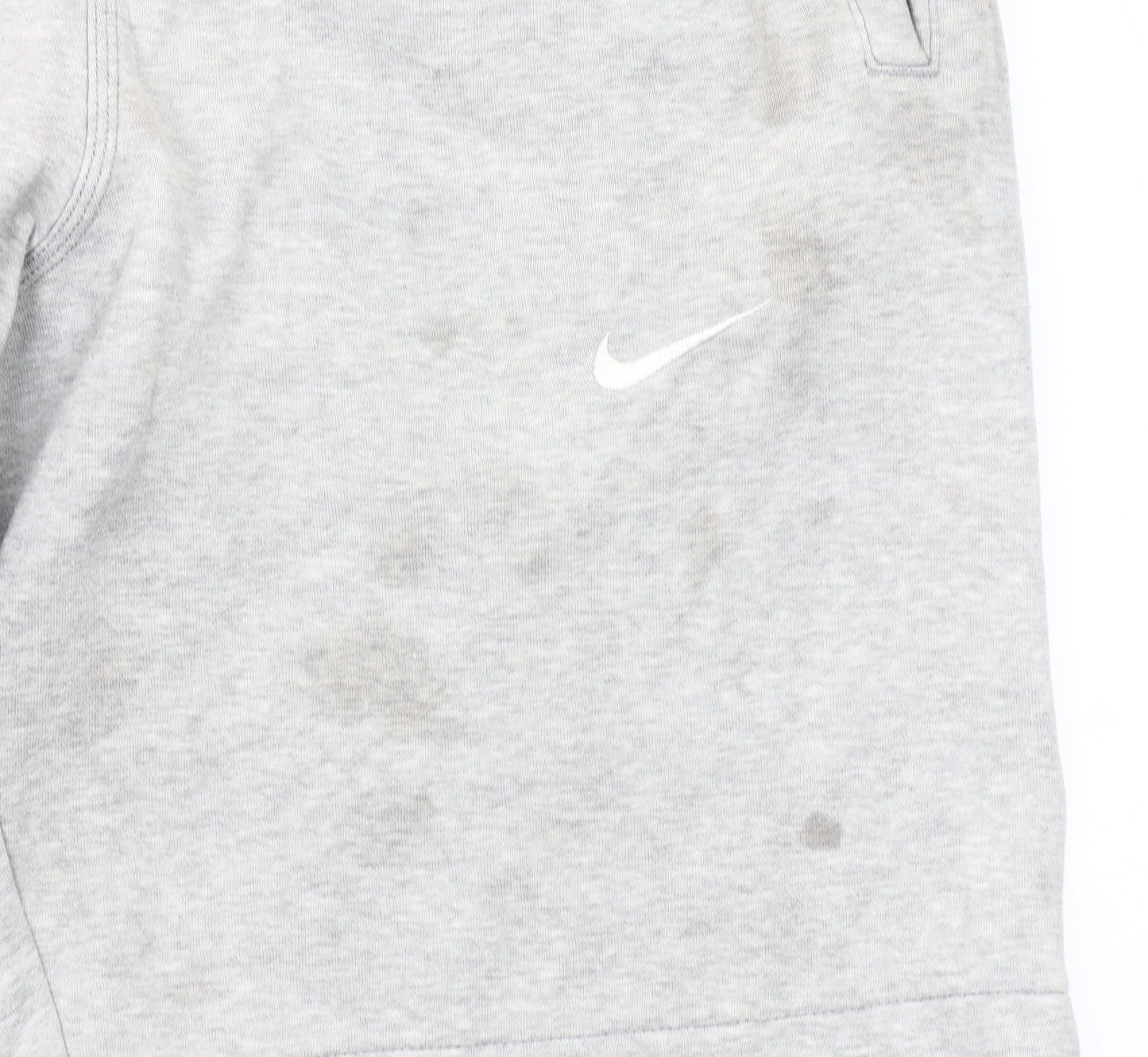 Nike Men's Grey M Sweat Shorts Casual Elastic Waist Logo