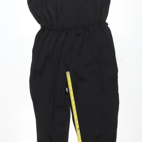New Look Women Black Size 12 Sleeveless Jumpsuit Lightweight Summer Style