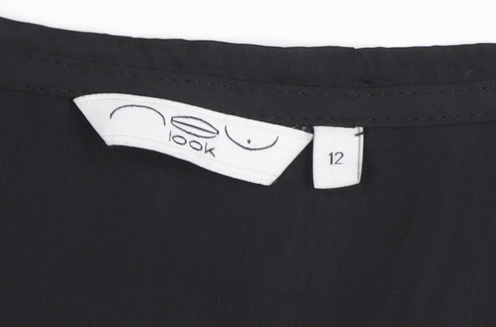 New Look Women Black Size 12 Sleeveless Jumpsuit Lightweight Summer Style