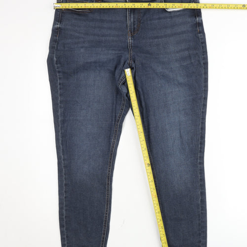 Tu Denim Blue Skinny Jeans Men 16R Slim Fit Stretch Denim