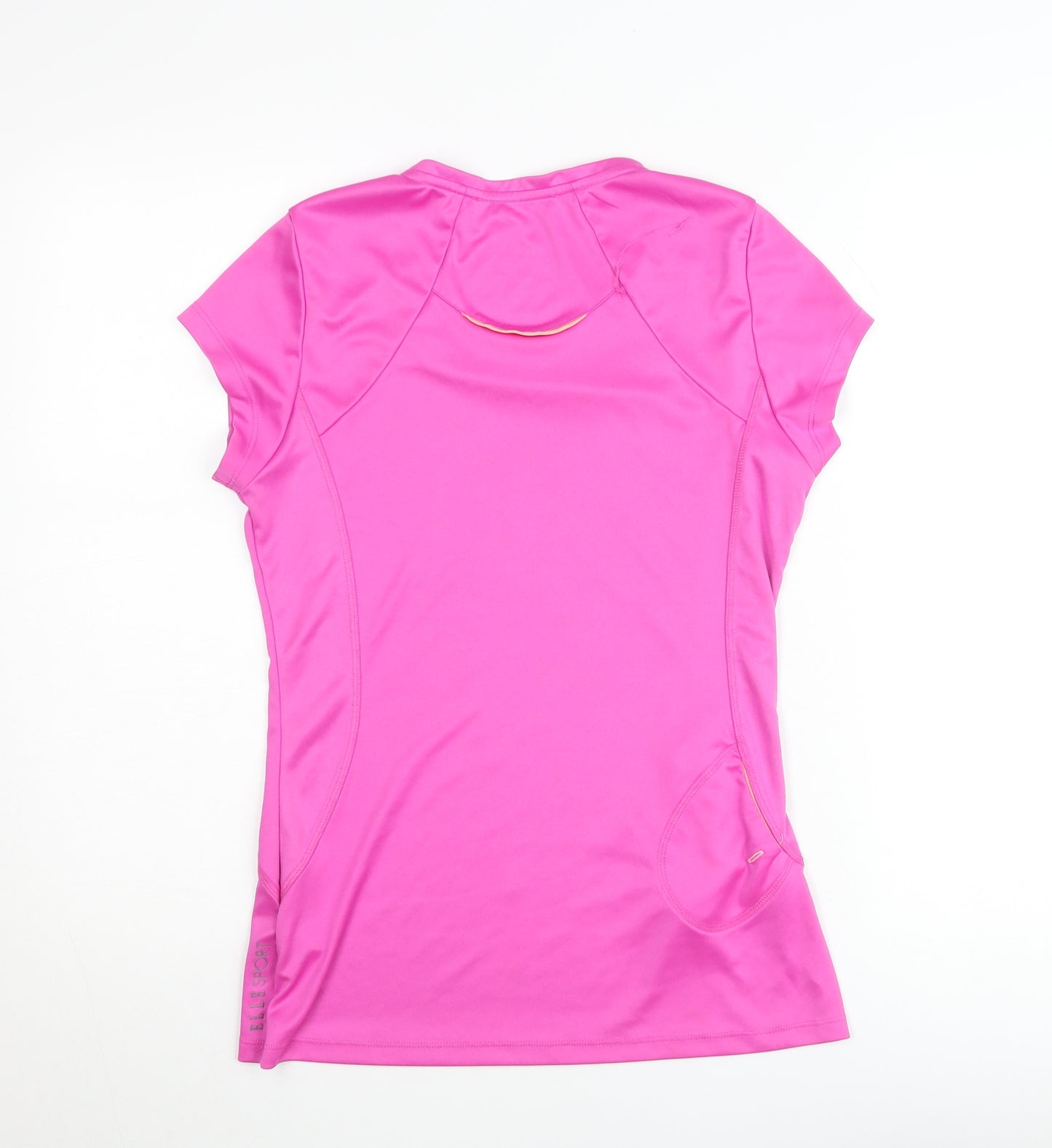 ELLE Sport Women's Pink Athletic T-Shirt M Gym & Training Top