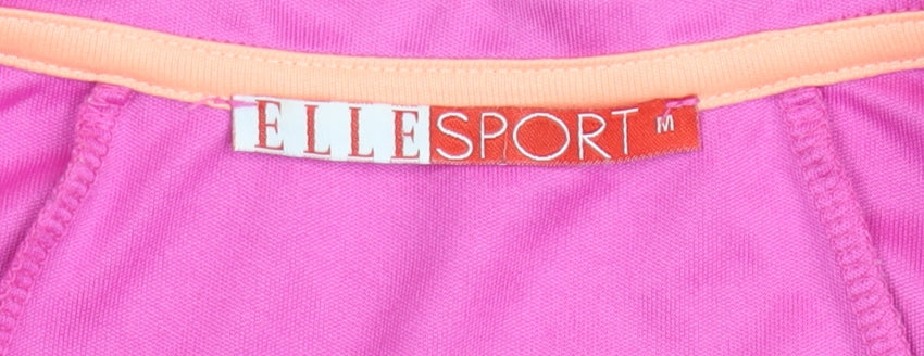 ELLE Sport Women's Pink Athletic T-Shirt M Gym & Training Top