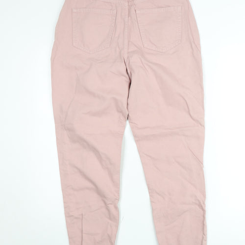 F&F Women's Pink High Rise Tapered Jeans Size 12