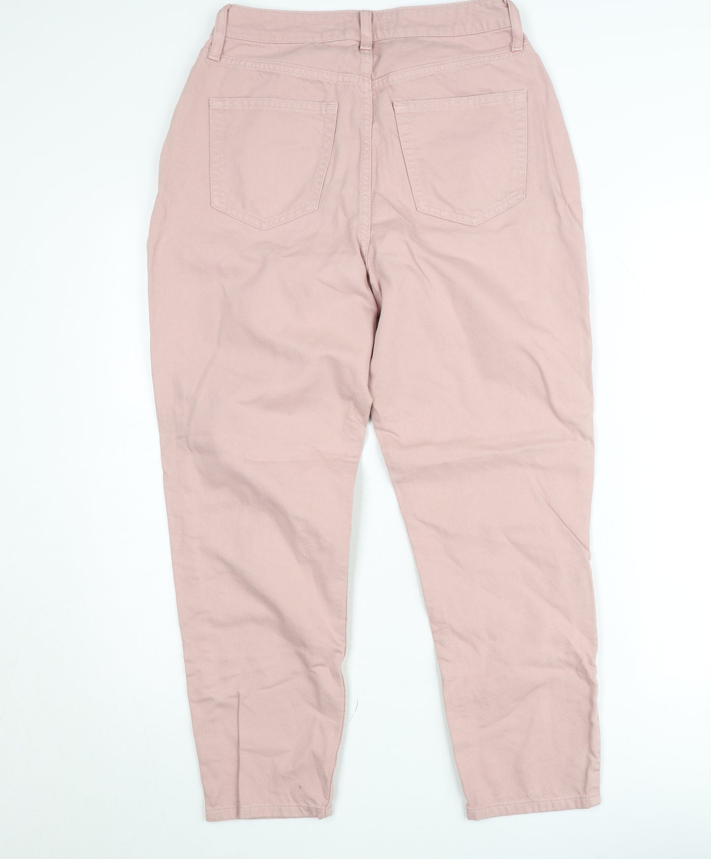 F&F Women's Pink High Rise Tapered Jeans Size 12
