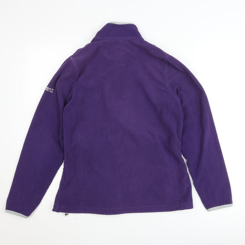 Regatta Women's Purple Fleece Full Zip Outdoor Jacket UK 14