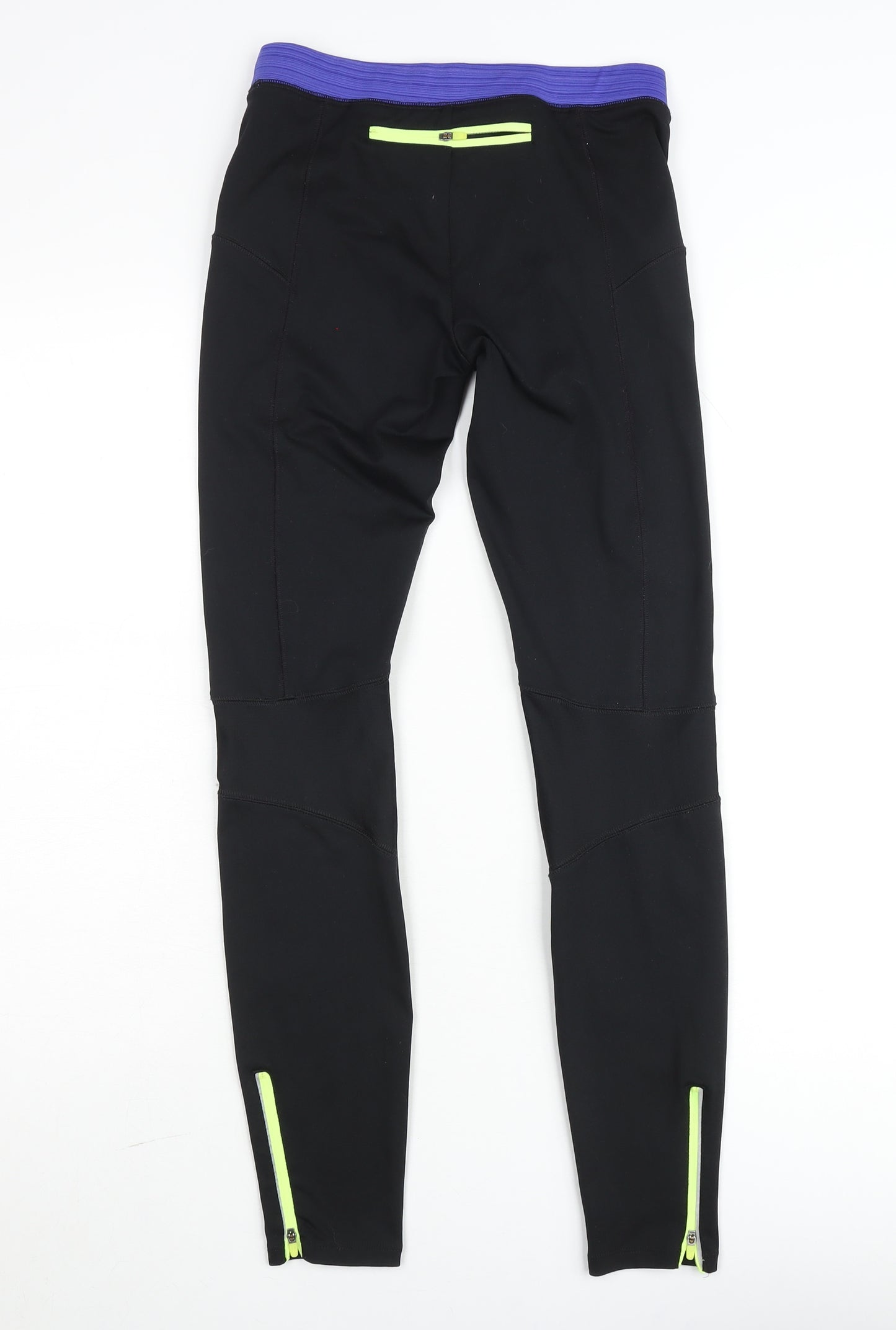 Dunnes Stores Women Black Performance Ankle Leggings Size 8