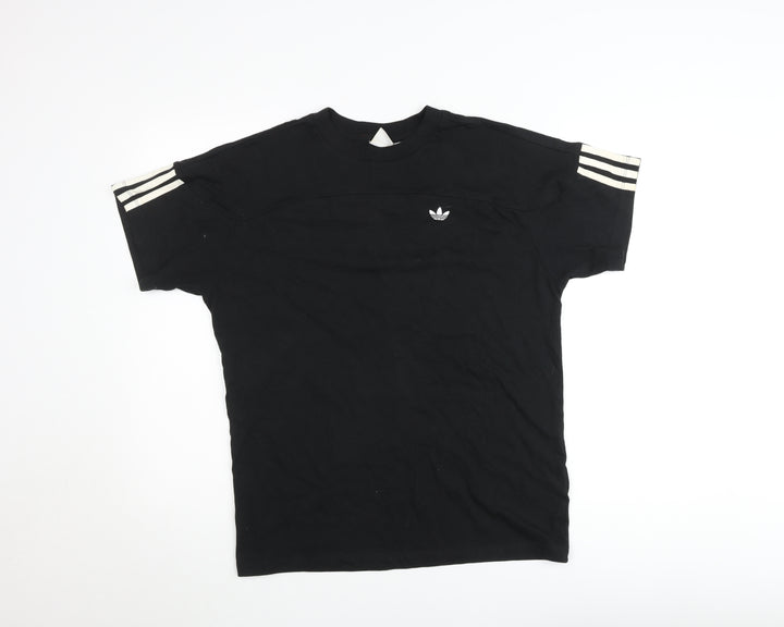 Adidas Men’s Black Short Sleeve Crew Neck Sports T-Shirt Size S