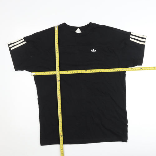 Adidas Men’s Black Short Sleeve Crew Neck Sports T-Shirt Size S
