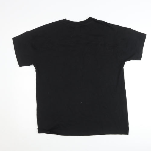 Adidas Men’s Black Short Sleeve Crew Neck Sports T-Shirt Size S