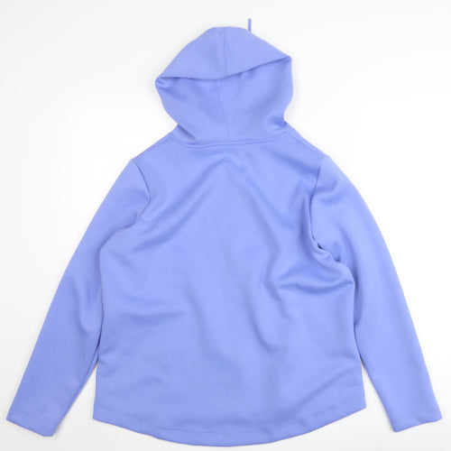 Dunnes Stores Women Blue L Hooded Full Zip Track Jacket