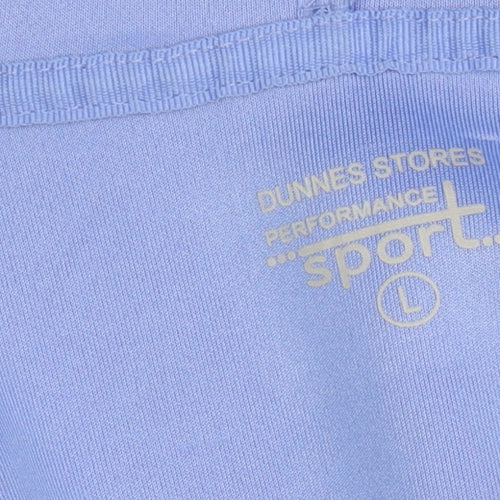 Dunnes Stores Women Blue L Hooded Full Zip Track Jacket