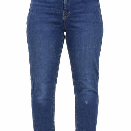 Zara Woman Blue Skinny High Rise Jeans UK 10 Womens Denim