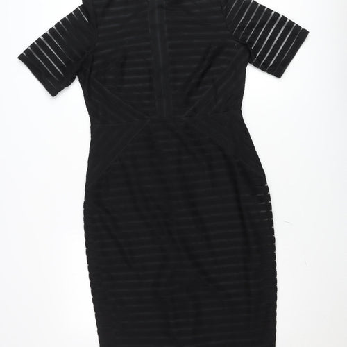 Belle Vere Women Black Size 14 Bodycon Pencil Dress