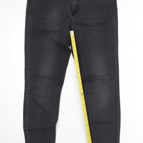 Vero Moda Women Black Skinny Stretch Denim Jeans Size L 30in