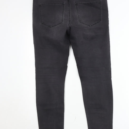 Vero Moda Women Black Skinny Stretch Denim Jeans Size L 30in