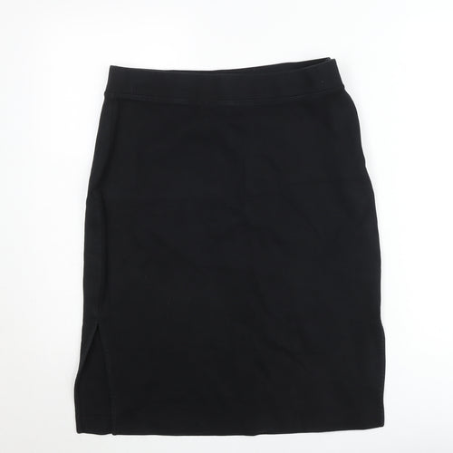 GAP Womens Black Knee Length Stretch Pencil Skirt Size M