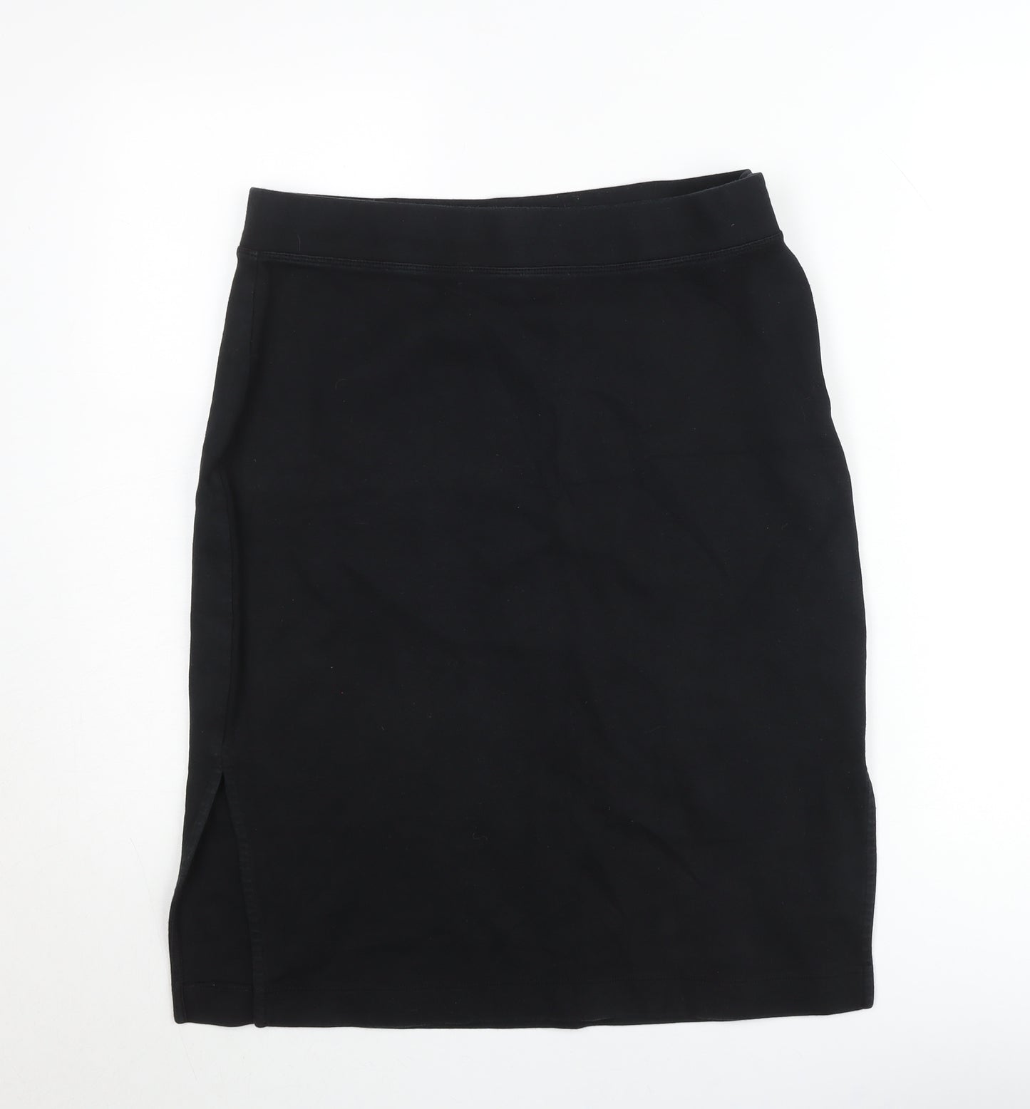 GAP Womens Black Knee Length Stretch Pencil Skirt Size M