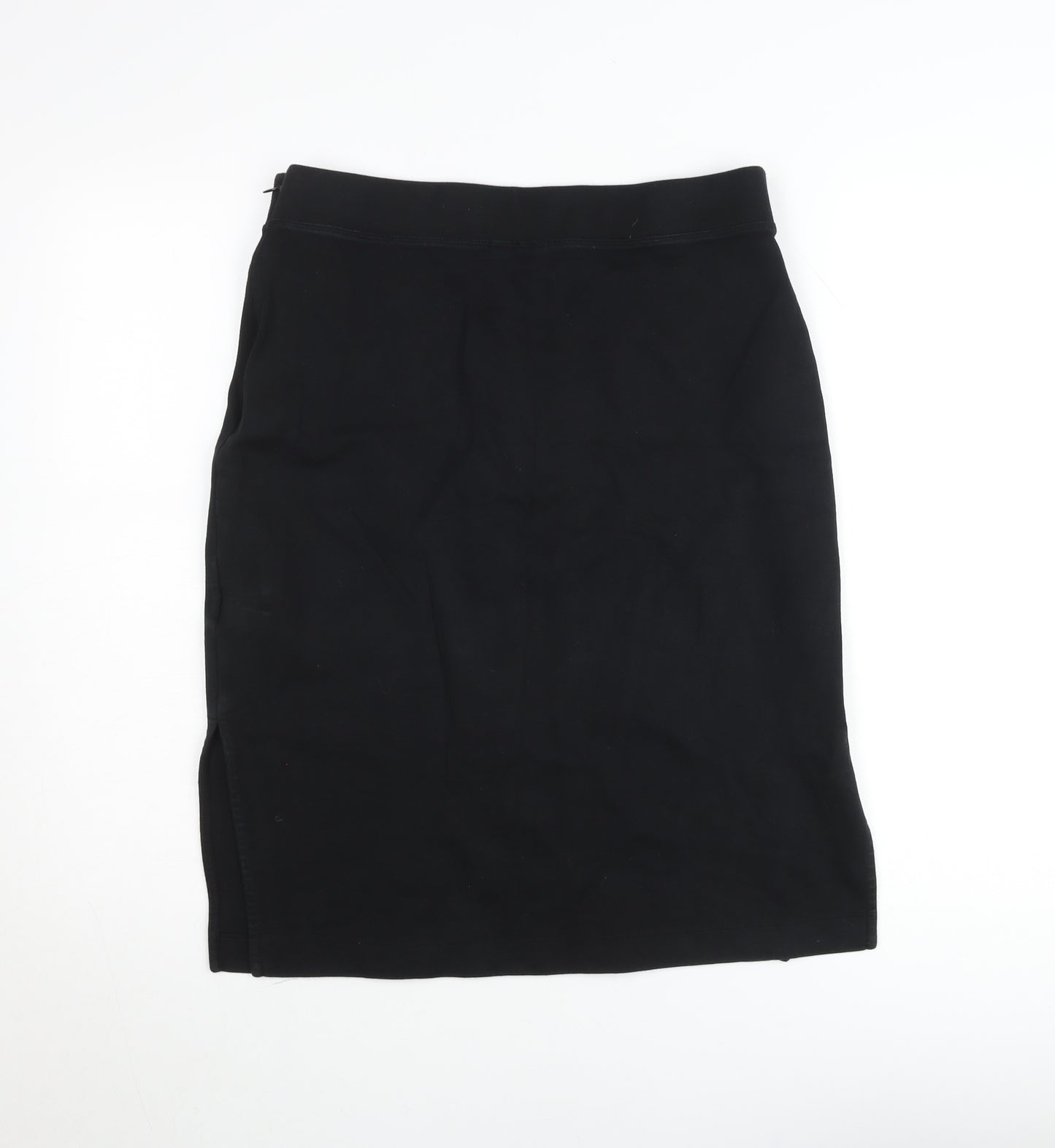 GAP Womens Black Knee Length Stretch Pencil Skirt Size M