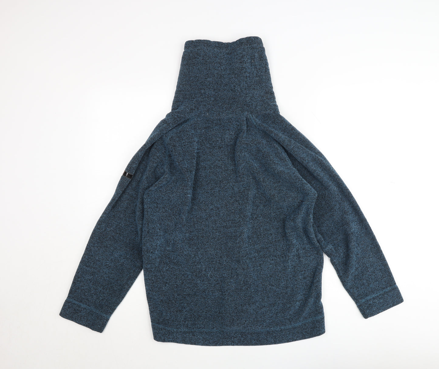 Regatta Men’s Blue Fleece Pullover High Neck Sweatshirt Size L