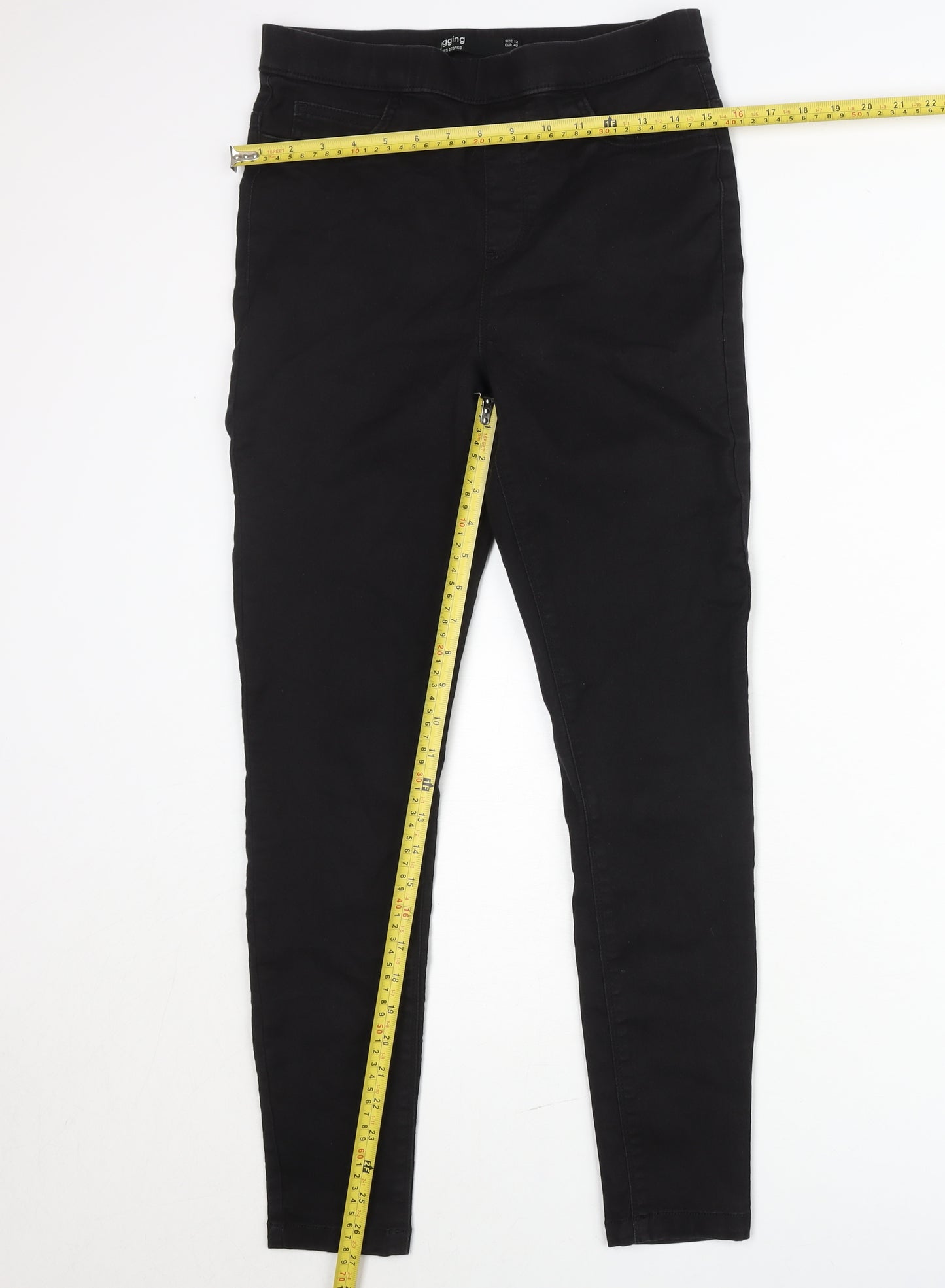 Dunnes Stores Women’s Black Jegging Jeans Size 12 Slim Fit