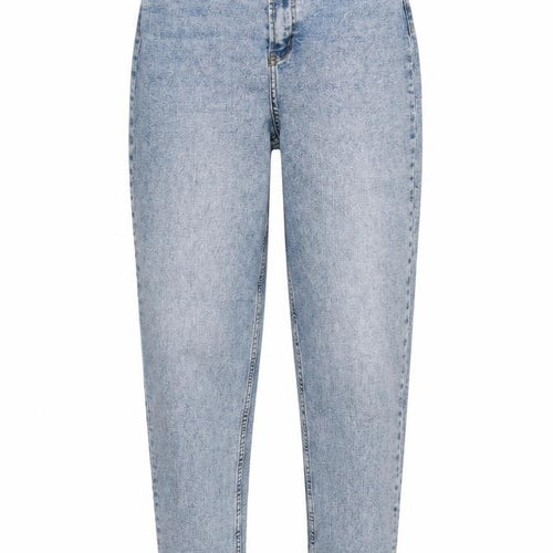 DIVIDED Womens Blue Mom Jeans Size 8 High Rise Relaxed Fit Denim