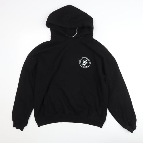 Harry Potter Slytherin Black Hoodie XL Men's Pullover Fleece