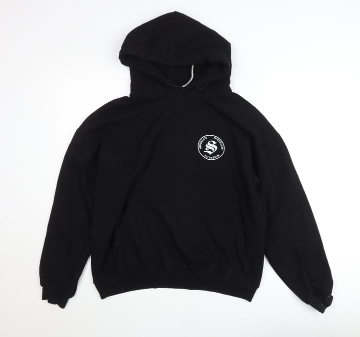 Harry Potter Slytherin Black Hoodie XL Men's Pullover Fleece