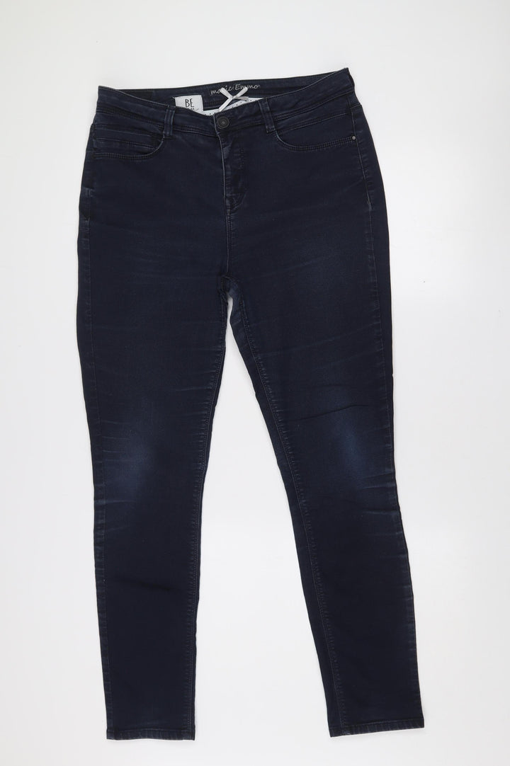 Street One Women's Blue Skinny Jeans Size 32 Regular Emmo Denim