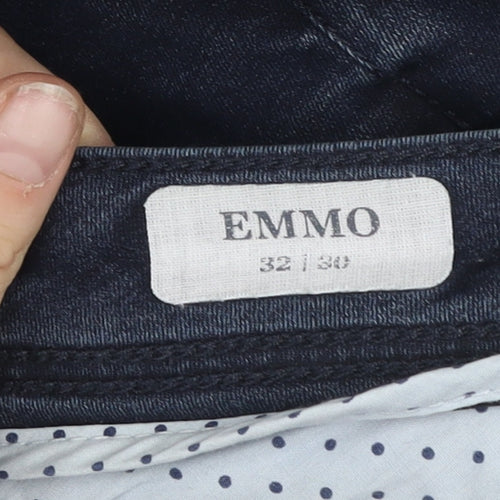 Street One Women's Blue Skinny Jeans Size 32 Regular Emmo Denim