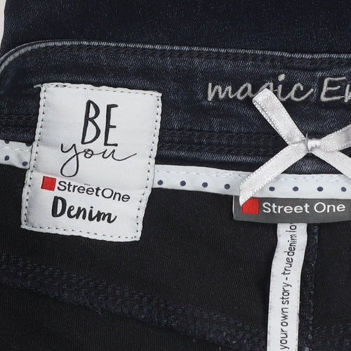Street One Women's Blue Skinny Jeans Size 32 Regular Emmo Denim